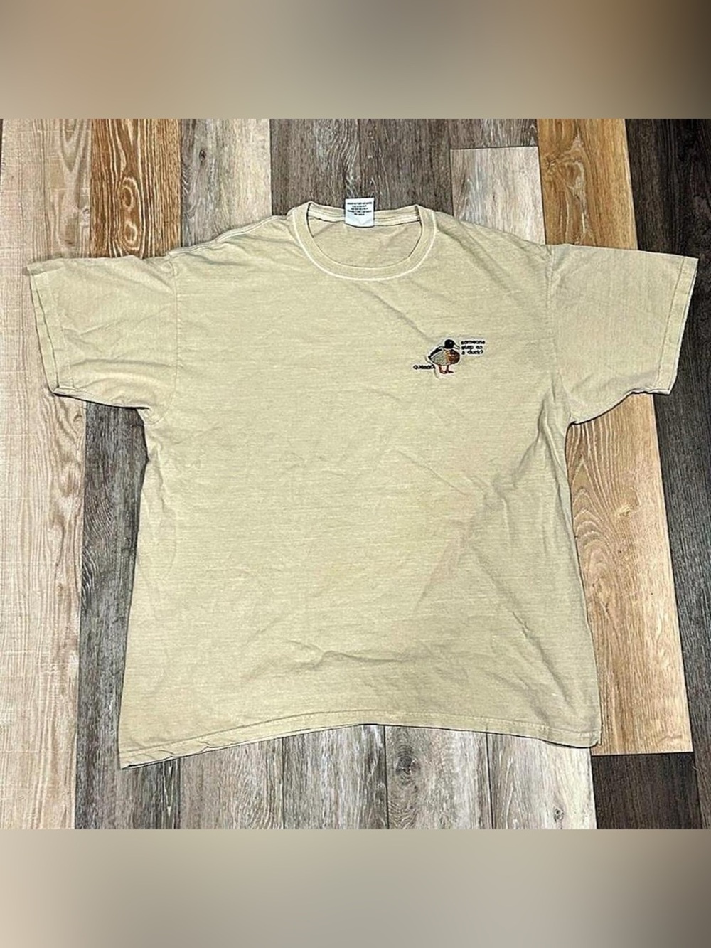 Anvil Sandstone Short-Sleeve Crewneck T-Shirt